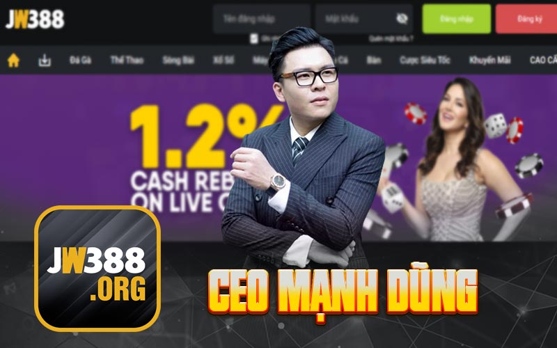 CEO Mạnh Dũng